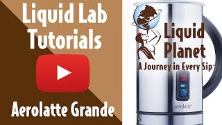 Liquid Lab  Aerolatte Grande Milk Frother [upl. by Arraik]