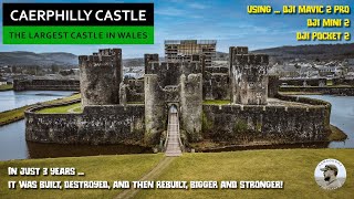 Caerphilly Castle  The Largest in Wales 2nd in Britain [upl. by Ojyllek613]