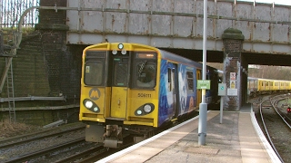 Half an Hour at 216  Birkenhead North Station 1022017  Class 507 508 terminus [upl. by Acirretahs]